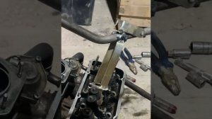 Как засухарить клапана которые идут под углом ваз 2107