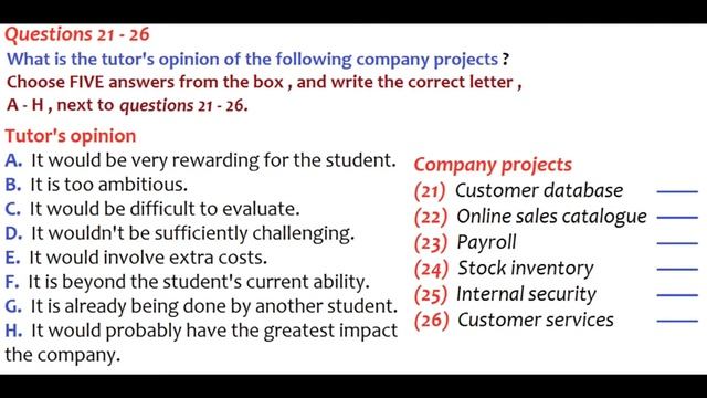 IELTS Listening Practice Test with Answers- Today with writing task as well !
