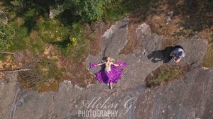 Drone video in Helsinki, beautiful Katja. I offer a photo shoot with drone video in Helsinki.