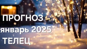 ТЕЛЕЦ. ЯНВАРЬ 2025. ТАРО ПРОГНОЗ