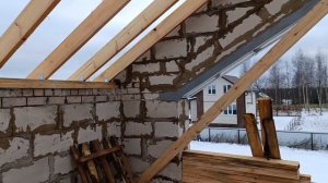 ДВУХСКАТНАЯ КРЫША ПОД МЕТАЛЛОЧЕРЕПИЦУ