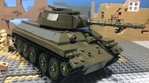 Обновление моей коллекции 2 мировой войны танк Т-34-85 часть 24