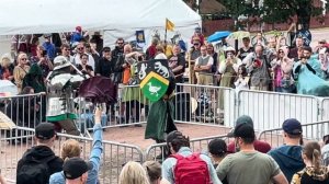 Knight Fights at Helsinki Medieval Day 10.08.2024 Helsingan keskiaikapäivä Church of St. Lawrence