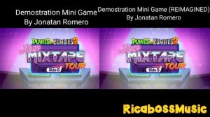 PvZ 2 Neon Mixtape Tour Demonstration Mini-Game Mashup #1