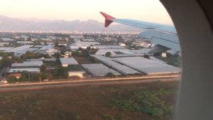 Приземление в Анталии Turkish Airlines Airbus A321-200