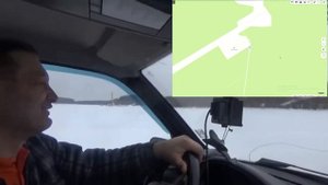 Видео с Ютуб.снято. 13.03.2019.Дорога на речку Канда, Рыбалка в ХМАО. по нефтепроводу, зимник.