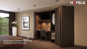 HAWA Concepta and HAWA Folding Concepta 25 Sliding Door Systems.