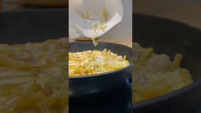 Тушеная индейка со стручковой фасолью #еда #люблюготовить #продукты #дом #фасоль #индейка #вкусно