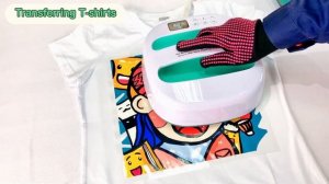 How to Transfer with Mini Heat Press Machine 9''x9''