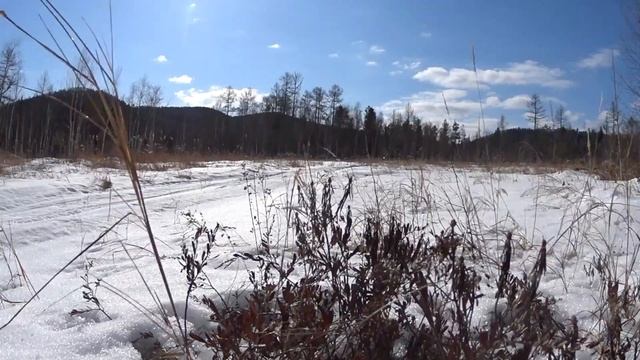 На снегоходе ice deer id 170 весной 2017. смотреть онлайн