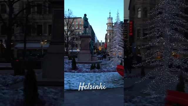 Estlanadinpuisto Helsinki walk #christmas #winter #helsinki #christmascountdown