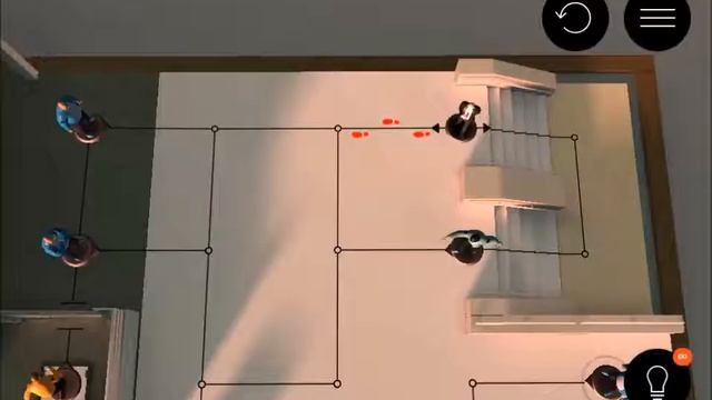 HITMAN GO Level 3-3 24 rounds  Kill all enemies