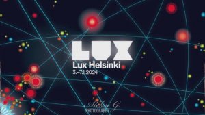 Центр Хельсинки с дрона, световое шоу Lux Helsinki 2024 #helsinki #drone (скоро 8–12 января 2025 г.