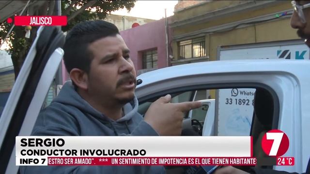 Fuerte accidente en Zona Centro de Guadalajara смотреть онлайн