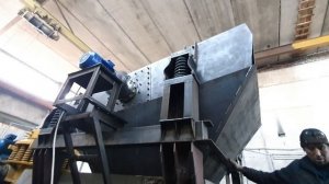 Мини дробильный комплекс. Испытание грохота ГИС-32