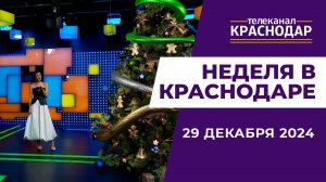 НЕДЕЛЯ В КРАСНОДАРЕ 29-12-2024