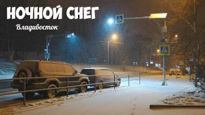 Ночью во Владивостоке пошел снег, 2020 ❄❄❄