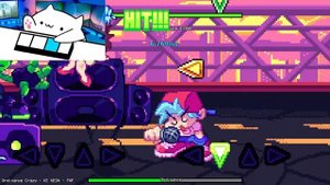 FNF NEON MOD CRAZY FULL