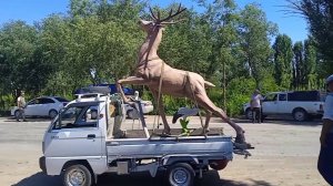 скульптура из цемента
мастер Nietbay.