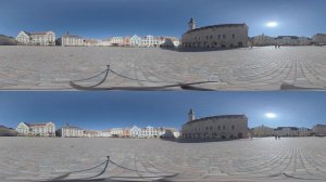 Tallinn 360° 3D the center of the capital of Estonia, Town Hall Square  #travel