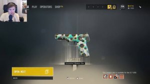 Teo opens 59 alpha packs in Rainbow Six Siege