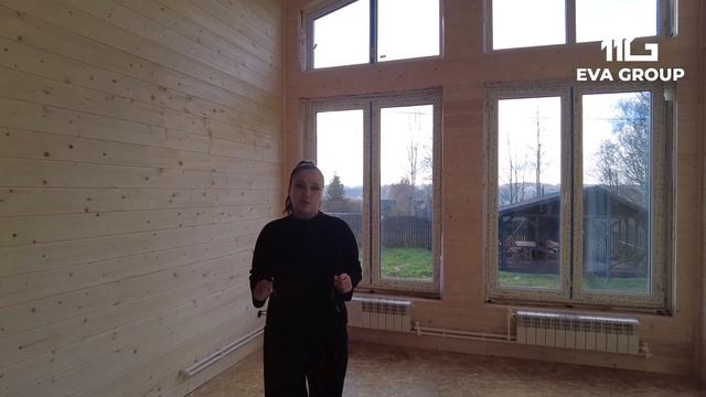 Полный обзор | Каркасный дом 87.3 м² | СНТ Майское | EVA Group
