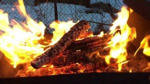 Костер  для шашлыков в 4К