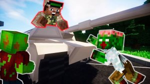 Вирусная зомби школа.
Военная база.
День 12 - Зомби апокалипсис в Майнкрафт