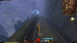 Adventure - Wintersday - Time Trial. Snowfall Sprint (Raptor) (Gold) (Guild Wars 2)