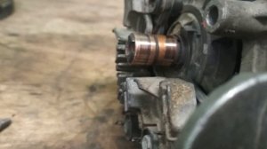 Ремонт генератора BMW E39. Проточка коллектора.