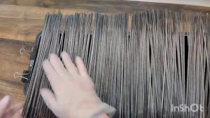 серые трубочки, бумажная лоза, рецепт под видео