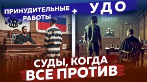 Тюрьма, принудительные работы, УДО (ст. 228 УК РФ). Все суды. Весь путь человека