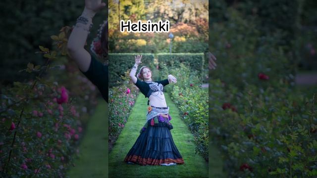 Photos of a beautiful dancer in the Winter Garden of Helsinki #myhelsinki #helsinki #malli #dancer