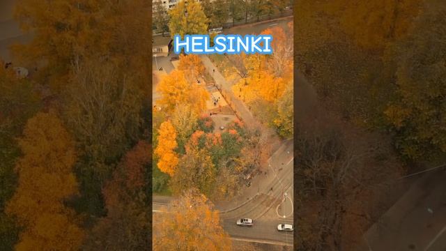 Walking in Helsinki, over the rooftops of the capital of Finland #travel #drone #helsinki #walking