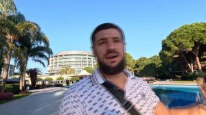 Турция новый год в Calista luxury resort 5 Галла ужин, детская новогодняя программа 1 часть