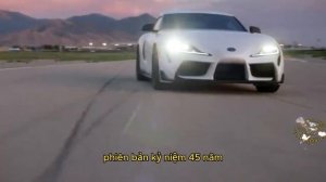 Toyota Supra 2024 , great design , good visual .