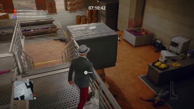 Hitman 3: Mendoza Grape Crusher - Kill Everyone Challenge смотреть онлайн