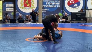 Первенство России Грэпплинг 2023/Вихорева Таисия (R) VS Волкова Мелания/12-13 лет/до 72 кг.