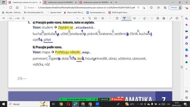 A1-A2 Курс чеської мови у міні-групі 8.5.23