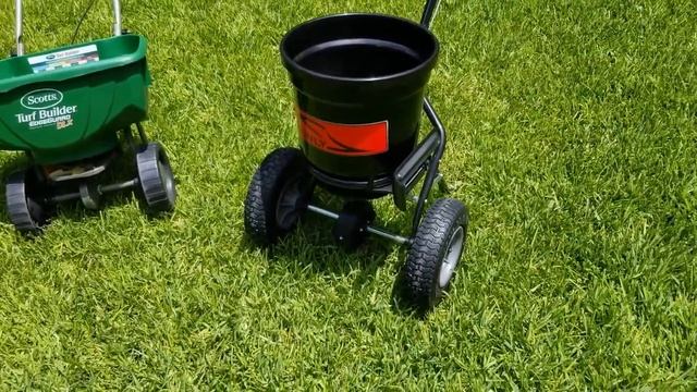 Brinly P20-500BHDF Push Spreader Review + Spreader Settings смотреть онлайн