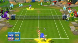 Sega Superstars Tennis (WII) Gameplay