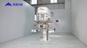 Closed Vacuum High Speed Disperser(Hydraulic Lifting) - SIEHE Industry