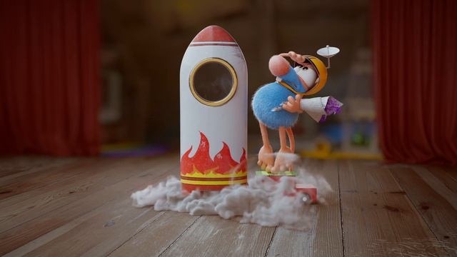 Rattic Mini  The Space Rocket  Funny Cartoons For Kids