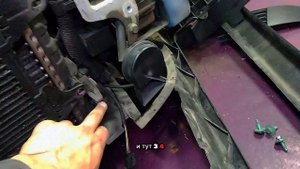 Seat Cordoba замена радиатора охлаждения двигателя.