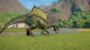 Dinosaurs Jurassic Dominion: Velociraptor, Carnotosaurus, T-Rex, Ankylosaurus, Brontosaurus