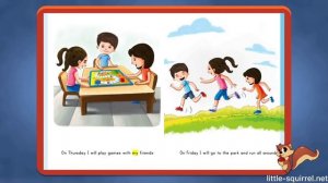 My Busy Week: Level E - Interactive Stories for Kids