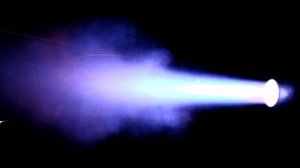 Визуализация волны детонационного горения, замедленная съемка