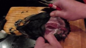 Как снять перья с Лысухи.