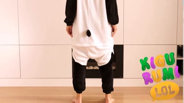 Видео Кигуруми Белая Панда смотреть онлайн