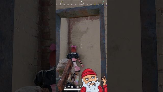 Чувак не может перепрыгнуть стену #pubg #пабг #приколы # пабг приколы # shorts # шортс # TanDagar